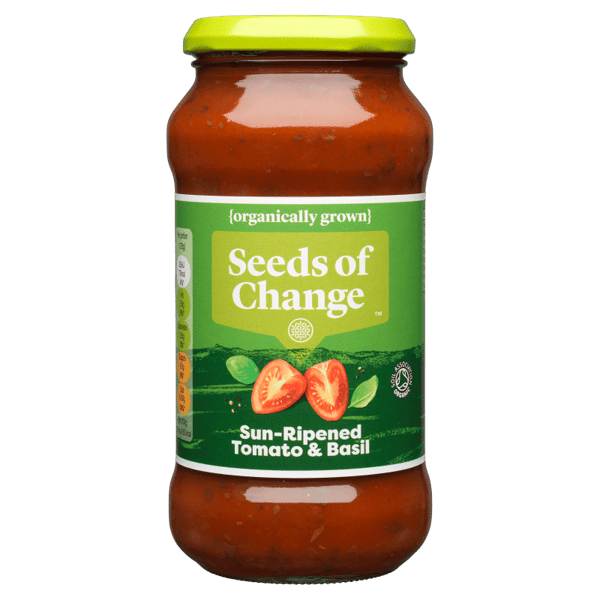 Seeds of Change Sun-Ripened Tomato & Basil Organic Pasta Sauce