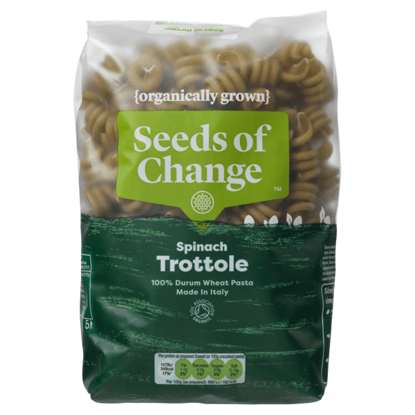Seeds of Change Spinach Trottole Organic Pasta