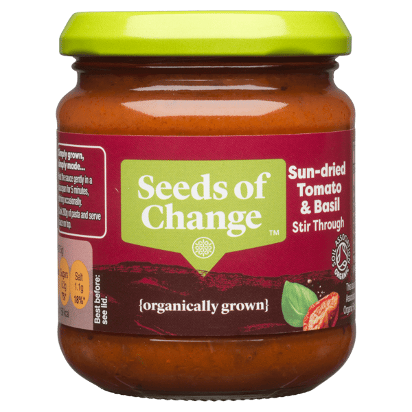 Seeds of Change Sun-dried Tomato & Basil Stir-through Sauce